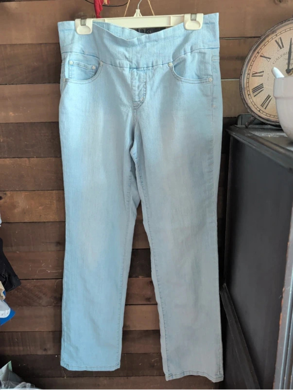 Jag jeans light blue pull on sz 14